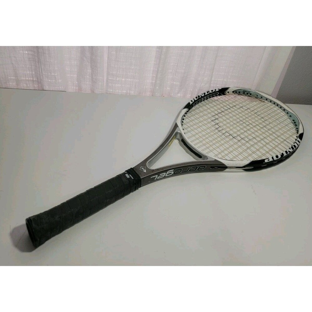 Dunlop Aerogel Smoke Gray Tennis Racquet No 5 (4 5/8) Grip 100 Sq In Head